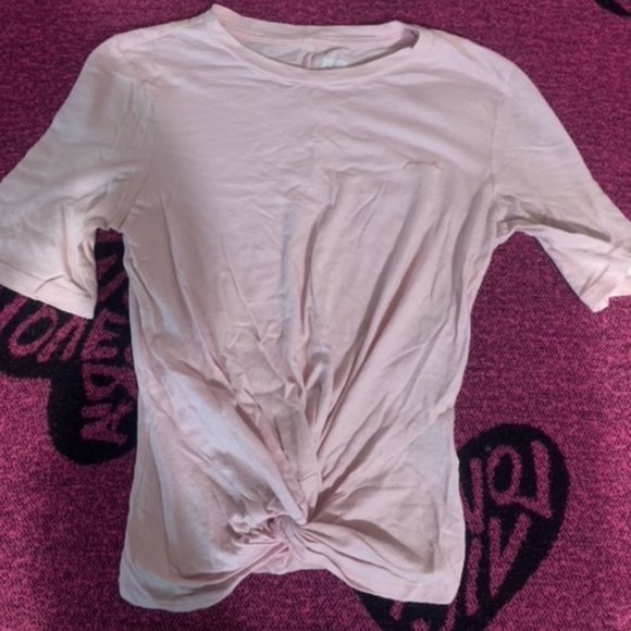 Victoria’s Secret pink short sleeve crop top.  it - Picture 1 of 3